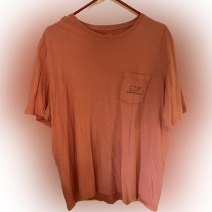 Peach Vineyard Vines Whale Short Sleeve T-Shirt